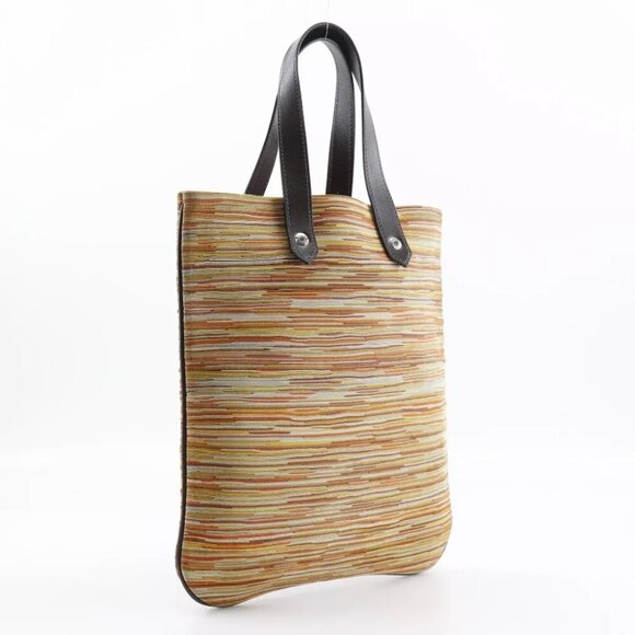 HERMES Amedaba PM Handbag Tote Bag Orange Vibrato unisex - Picture 6 of 9